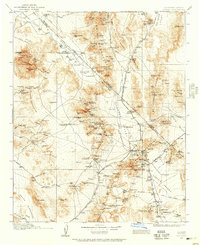 Download a high-resolution, GPS-compatible USGS topo map for Ivanpah, CA (1957 edition)