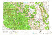 preview thumbnail of historical topo map of Mariposa, CA in 1957