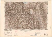 1948 Map of Mariposa, 1951 Print