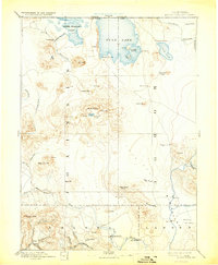 Download a high-resolution, GPS-compatible USGS topo map for Modoc Lava Bed, CA (1931 edition)