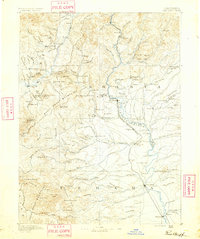 1890 Map of Red Bluff