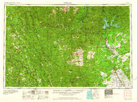 Download a high-resolution, GPS-compatible USGS topo map for Redding, CA (1960 edition)