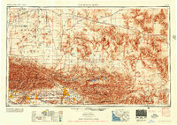 1956 Map of San Bernardino