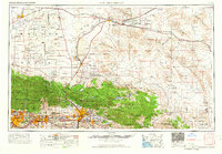 preview thumbnail of historical topo map of San Bernardino, CA in 1966