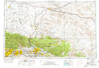 preview thumbnail of historical topo map of San Bernardino, CA in 1958