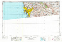 Download a high-resolution, GPS-compatible USGS topo map for San Diego, CA (1973 edition)