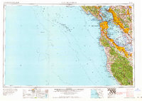 preview thumbnail of historical topo map of San Francisco, CA in 1964