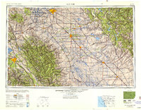 1947 Map of San Jose, 1948 Print