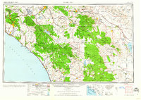 Download a high-resolution, GPS-compatible USGS topo map for Santa Ana, CA (1960 edition)