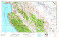 Download a high-resolution, GPS-compatible USGS topo map for Santa Cruz, CA (1958 edition)