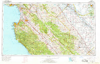 Download a high-resolution, GPS-compatible USGS topo map for Santa Cruz, CA (1968 edition)