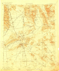 1915 Map of Randsburg, CA, 1922 Print