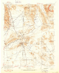 Download a high-resolution, GPS-compatible USGS topo map for Searles Lake, CA (1951 edition)