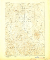 Download a high-resolution, GPS-compatible USGS topo map for Shasta, CA (1903 edition)