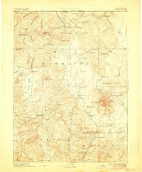 Download a high-resolution, GPS-compatible USGS topo map for Shasta, CA (1906 edition)
