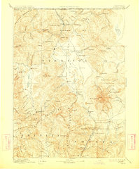 Download a high-resolution, GPS-compatible USGS topo map for Shasta, CA (1912 edition)