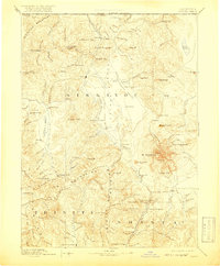 Download a high-resolution, GPS-compatible USGS topo map for Shasta, CA (1919 edition)