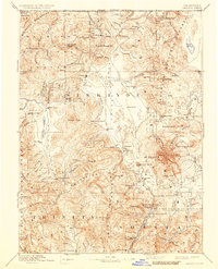 Download a high-resolution, GPS-compatible USGS topo map for Shasta, CA (1934 edition)