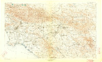 1901 Map of Southern California Sheet No. 1