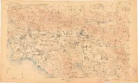 preview thumbnail of historical topo map of California, United States in 1904