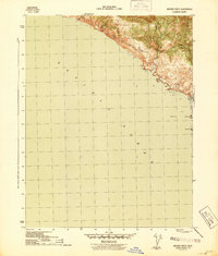 Download a high-resolution, GPS-compatible USGS topo map for Arched Rock, CA (1944 edition)