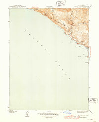 Download a high-resolution, GPS-compatible USGS topo map for Arched Rock, CA (1944 edition)