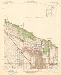 preview thumbnail of historical topo map of San Bernardino County, CA in 1941
