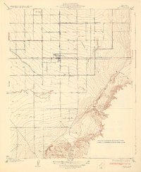 Download a high-resolution, GPS-compatible USGS topo map for Arvin, CA (1933 edition)