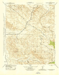 Download a high-resolution, GPS-compatible USGS topo map for Ballinger Canyon, CA (1944 edition)