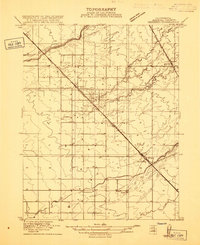 preview thumbnail of historical topo map of Madera County, CA in 1916