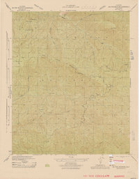 Download a high-resolution, GPS-compatible USGS topo map for Big Pine Mountain, CA (1943 edition)