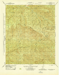 Download a high-resolution, GPS-compatible USGS topo map for Big Pine Mtn, CA (1944 edition)