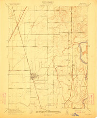 1912 Map of Biggs