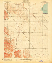 preview thumbnail of historical topo map of Brentwood, CA in 1914