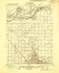 1921 Map of Bullard