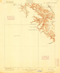preview thumbnail of historical topo map of Contra Costa County, CA in 1916