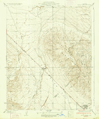 preview thumbnail of historical topo map of Fresno County, CA in 1934