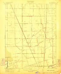 1910 Map of Lodi, CA