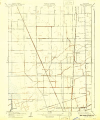 1910 Map of Lodi, CA, 1942 Print