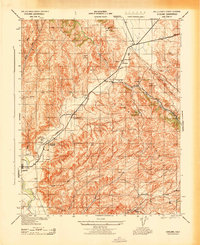 preview thumbnail of historical topo map of San Luis Obispo County, CA in 1943