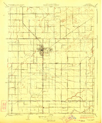 1923 Map of Clovis