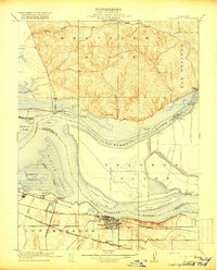 preview thumbnail of historical topo map of Solano County, CA in 1918