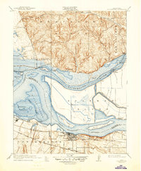 Download a high-resolution, GPS-compatible USGS topo map for Collinsville, CA (1947 edition)