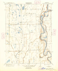 Download a high-resolution, GPS-compatible USGS topo map for Compton Landing, CA (1947 edition)