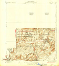 Download a high-resolution, GPS-compatible USGS topo map for Coyote Hills, CA (1935 edition)