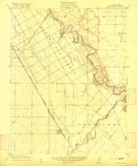 Download a high-resolution, GPS-compatible USGS topo map for Crows Landing, CA (1916 edition)