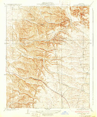 Download a high-resolution, GPS-compatible USGS topo map for Deepwell Ranch, CA (1931 edition)