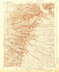 Download a high-resolution, GPS-compatible USGS topo map for Deepwell Ranch, CA (1942 edition)