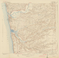 Download a high-resolution, GPS-compatible USGS topo map for Del Mar, CA (1943 edition)