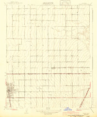 Download a high-resolution, GPS-compatible USGS topo map for Delano, CA (1942 edition)